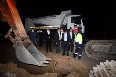 Kale bölgesinin turizme açılışı öncesinde altyapı ve üstyapı için hummalı çalışma