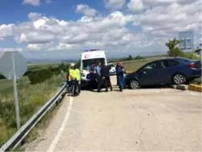 Kırıkkale'de trafik kazası: 1 yaralı Kırıkkale'de trafik kazası: 1 yaralı