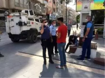 Mardin'de maskesiz dolaşanlara para cezası