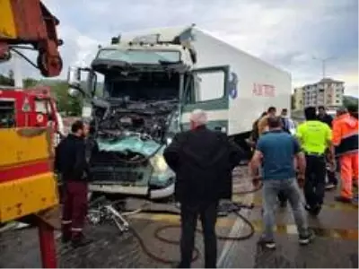 Samsun'da tır dehşeti: 5 yaralı