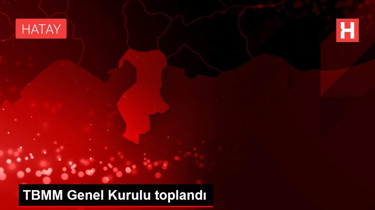 TBMM Genel Kurulu toplandı TBMM Genel Kurulu toplandı