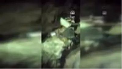 Teröristlerin barındığı 3 odalı mağara kullanılamaz hale getirildi - KUZEY