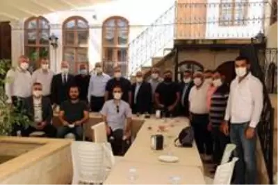 Başkan Bulut basın mensuplarıyla bir araya geldi Başkan Bulut basın mensuplarıyla bir araya geldi