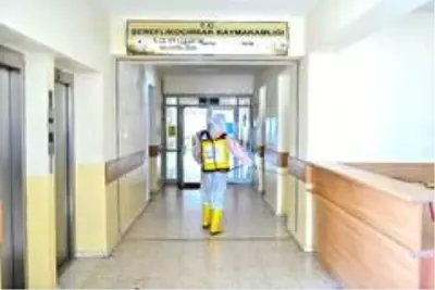 Büyükşehir normalleşme sürecinde hijyen çalışmalarına devam ediyor Büyükşehir normalleşme sürecinde hijyen çalışmalarına devam ediyor