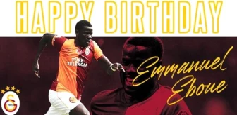 Galatasaray, Eboue'nin doğum gününü kutladı