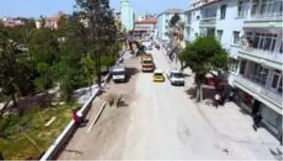 Sungurlu'da trafiği rahatlatan yol çalışması Sungurlu'da trafiği rahatlatan yol çalışması