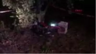 Yola fırlayan domuza çarpan motosikletli öldü