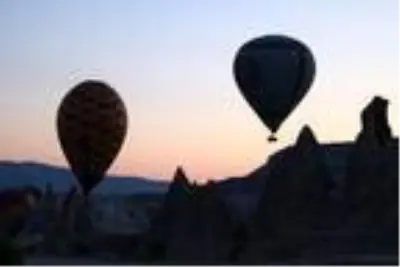 Balonlar, pilot adayları için havalandı