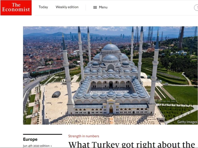 Economist dergisi, Türkiye'nin Covid-19'la mücadelesini övdü - Haber