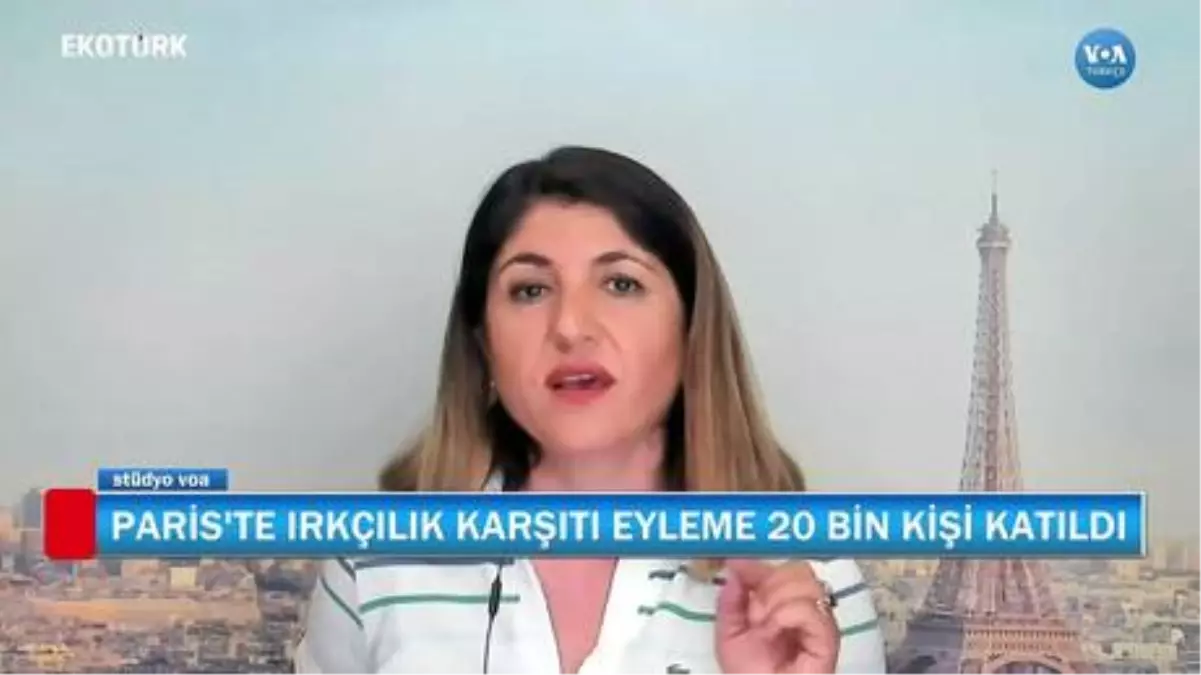 Paris'te de Adalet İçin Protesto Gösterileri Düzenlendi