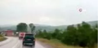 Orhan Kemal: Zonguldak'ta dehşet görüntü kamerada...Seyir halindeki araç ineğe böyle çarptı Orhan Kemal: Zonguldak'ta dehşet görüntü kamerada...Seyir halindeki araç ineğe böyle çarptı