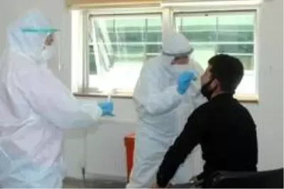 Asker adaylarına korona virüs testleri yapıldı Asker adaylarına korona virüs testleri yapıldı