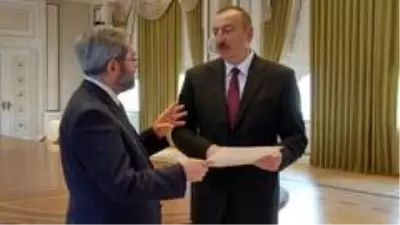 Azerbaycan Cumhurbaşkanı Aliyev'den Adana Milletvekili Ünüvar'a