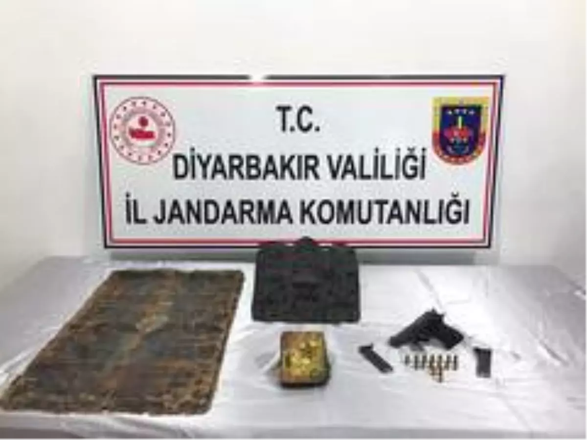 Diyarbakır'da tarihi eser kaçakçılığı operasyonu