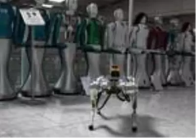 Geliştirdikleri 4 ayaklı robot, insanlar için tehlikeli işlerde kullanılacak Geliştirdikleri 4 ayaklı robot, insanlar için tehlikeli işlerde kullanılacak