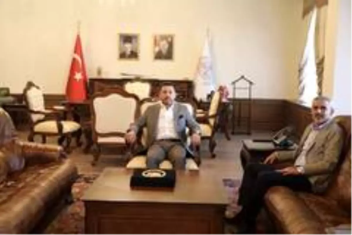 Hacıbektaş Belediye Başkanı Altıok, Başkan Arı'yı ziyaret etti