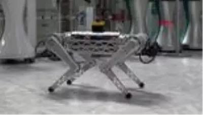 KONYA Geliştirdikleri 4 ayaklı robot, insanlar için tehlikeli yerlerde kullanılabilecek