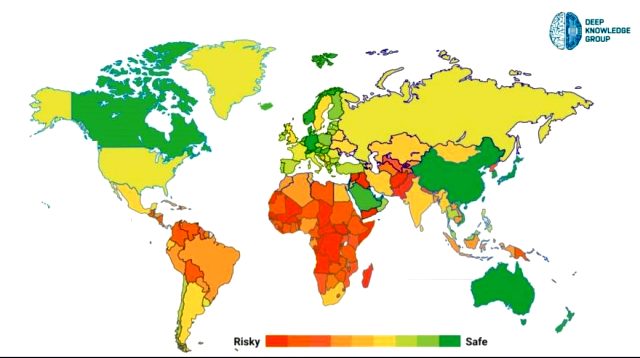 Dünya bu koronavirüs haritasını konuşuyor! Türkiye listedeki sıralamasıyla devleri geride bıraktı