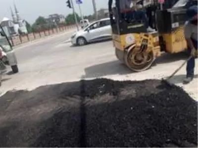 Düzce Belediyesi ekipleri yama çalışmalarını sürdüyor