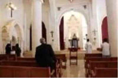 Mardin'deki kiliseler yeniden ibadete açıldı Mardin'deki kiliseler yeniden ibadete açıldı