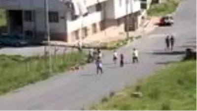 Arnavutköy'de dehşet anı kamerada Arnavutköy'de dehşet anı kamerada