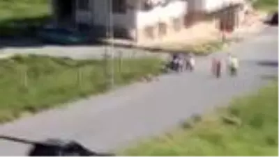 Arnavutköy'de dehşet anı kamerada Arnavutköy'de dehşet anı kamerada