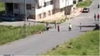 Arnavutköy'de dehşet anı kamerada Arnavutköy'de dehşet anı kamerada