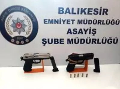 Balıkesir'de polis son 1 ayda 107 silah yakaladı
