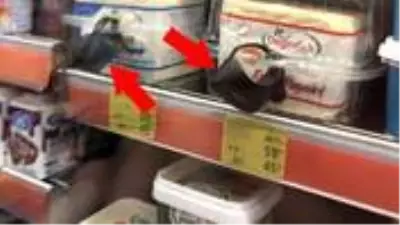 Sosyal medyayı ikiye bölen kare! Bazı süpermarketlerin peynir paketlerine alarm taktığı öne sürüldü Sosyal medyayı ikiye bölen kare! Bazı süpermarketlerin peynir paketlerine alarm taktığı öne sürüldü