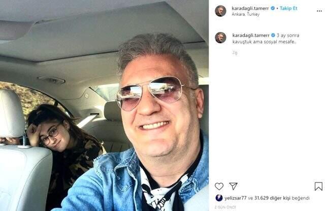 Tamer Karadağlı, 3 ay sonra kızına kavuştu Tamer Karadağlı, 3 ay sonra kızına kavuştu