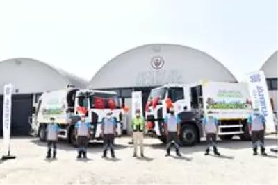 Altıeylül temizlik filosuna 2 yeni araç katıldı