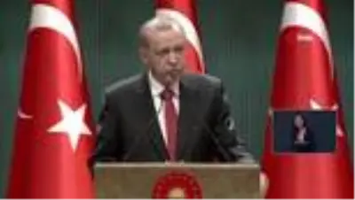 Cumhurbaşkanı Erdoğan yeni kararları açıkladı Cumhurbaşkanı Erdoğan yeni kararları açıkladı
