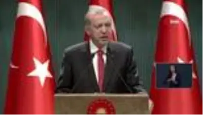 Cumhurbaşkanı Erdoğan yeni kararları açıkladı Cumhurbaşkanı Erdoğan yeni kararları açıkladı