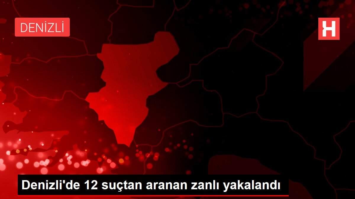Denizli'de 12 suçtan aranan zanlı yakalandı Denizli'de 12 suçtan aranan zanlı yakalandı