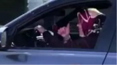 Drift yapan kadının görüntüleri sosyal medyada yoğun ilgi gördü Drift yapan kadının görüntüleri sosyal medyada yoğun ilgi gördü