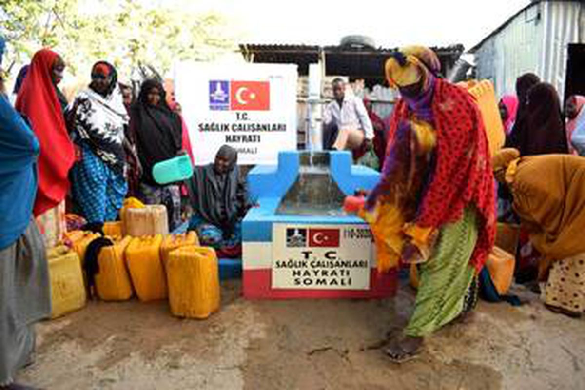 Koronavrüs kahramanları Somali'ye de hayat oluyor