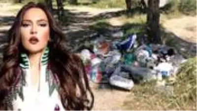 Şarkıcı Demet Akalın, parklardaki çöp birikintisi görüntülerine tepki gösterdi Şarkıcı Demet Akalın, parklardaki çöp birikintisi görüntülerine tepki gösterdi