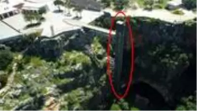 Asansör yapılan Cennet Mağarası'yla ilgili eleştirilere belediyeden yanıt geldi Asansör yapılan Cennet Mağarası'yla ilgili eleştirilere belediyeden yanıt geldi