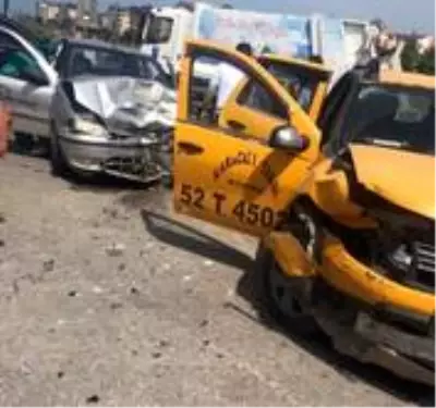 Fatsa'da trafik kazası: 5 yaralı