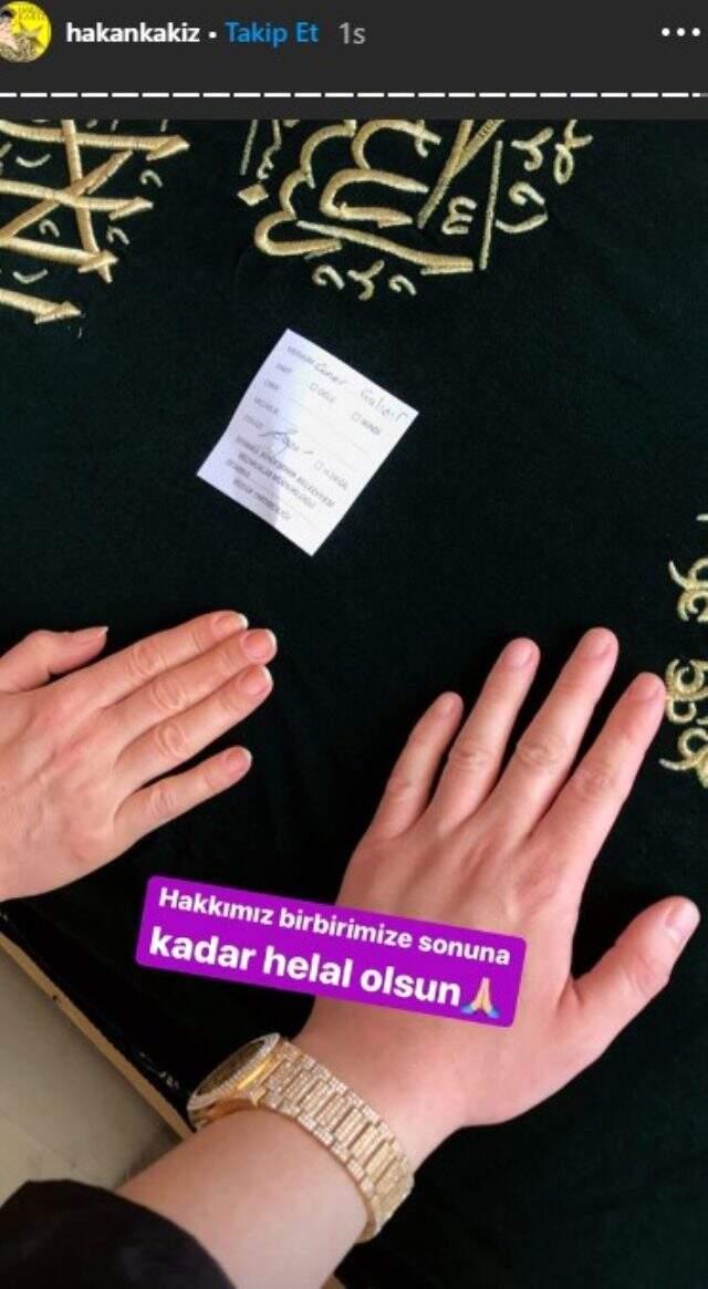 Fenomen Hakan Kakız, Caner Çalışır'ın tabutunun başında gözyaşlarına hakim olamadı Fenomen Hakan Kakız, Caner Çalışır'ın tabutunun başında gözyaşlarına hakim olamadı