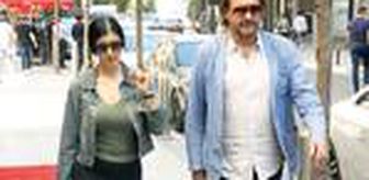 Hakan Meriçliler sevgilisinin elini bıraktı