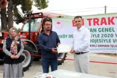 ORKÖY ile traktör sahibi oldular ORKÖY ile traktör sahibi oldular