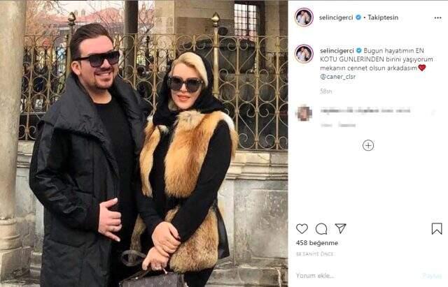 Selin Ciğerci, Caner Çalışır'ın ölüm haberiyle yıkıldı: Hayatımın en kötü günlerinden Selin Ciğerci, Caner Çalışır'ın ölüm haberiyle yıkıldı: Hayatımın en kötü günlerinden