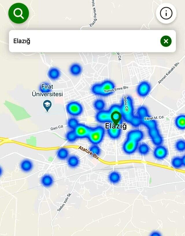 Bakan Koca'nın uyardığı 3 bölgenin koronavirüs yoğunluk haritası