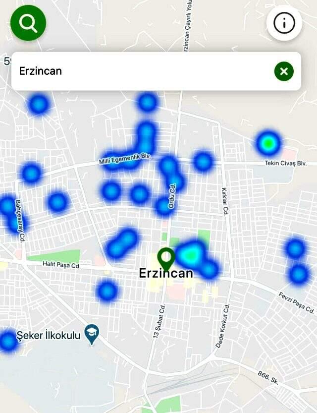 Bakan Koca'nın uyardığı 3 bölgenin koronavirüs yoğunluk haritası