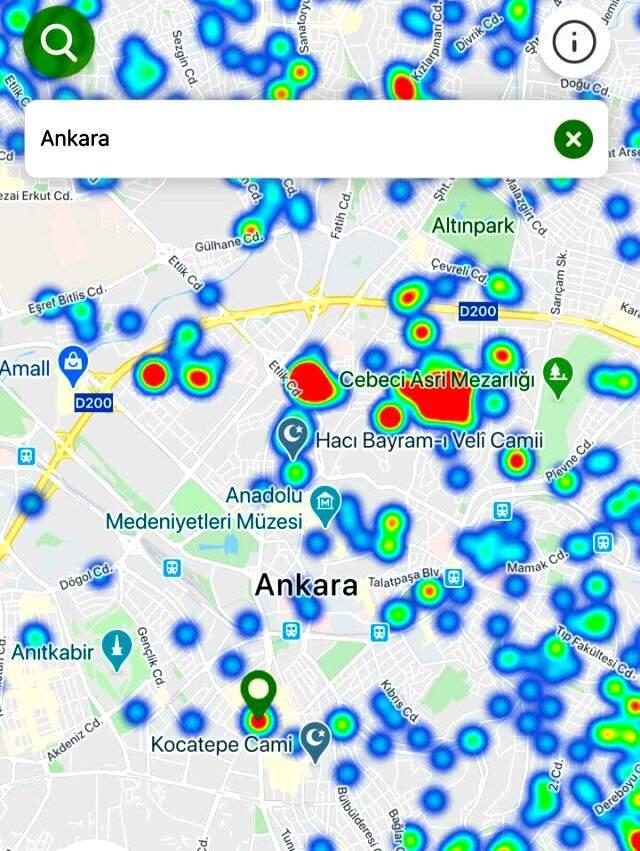 Bakan Koca'nın uyardığı 3 bölgenin koronavirüs yoğunluk haritası
