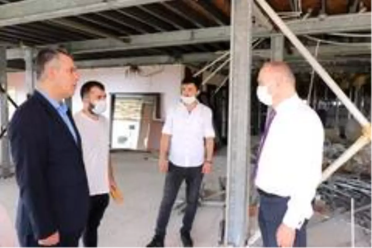 Başkan Özlü, Düzce Kasrı projesini inceledi