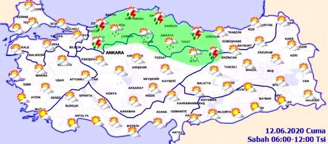 Meteoroloji, ülke genelini sağanak yağışa karşı uyardı