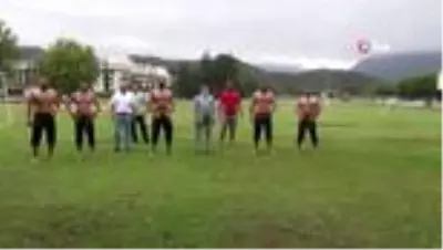 Pehlivanlar Kırkpınar'a Kemer'de hazırlanıyor
