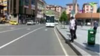 Rize'ye gelen turist kafilesine, tulumlu karşılama